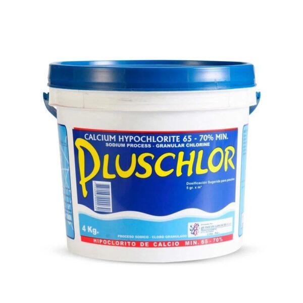 Hipoclorito de Calcio 65-70% Granulado 4 Kg